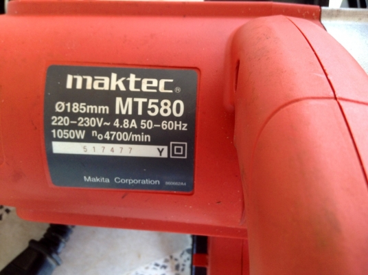 ขายเลื่อยไฟฟ้า ยี่ห้อ Maktec รุ่น MT580