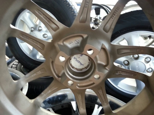 แม็ก TRD  ขอบ 17   4รู100  17x7   1ชุด