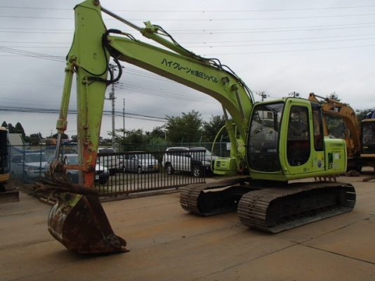 ขายด่วน  Hitachi  EX120-5 ใบแทรค  70   สีเขียวตองอ่อน   สภาพสวยมาก  ไฟฟ้าครบ  เครื่องปั้มดี