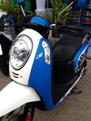 HONDA SCOOPY I ตัวใหม่ล่าสุด(ไฟฝัง)สภาพป้ายแดงสวยๆถูกๆ