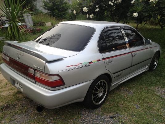 TOYOTA colola ปี94 1.6 GLI. AUTO (AE101) สีบรอนท์ ติดแก็ส LPG (เบียร์) 089-7613595 TOYOTA colola ปี94 1.6 GLI. AUTO (AE101) สีบรอนท์ ติดแก็ส LPG (เบียร์) 089-7613595