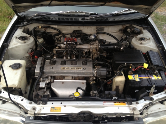TOYOTA colola ปี94 1.6 GLI. AUTO (AE101) สีบรอนท์ ติดแก็ส LPG (เบียร์) 089-7613595 TOYOTA colola ปี94 1.6 GLI. AUTO (AE101) สีบรอนท์ ติดแก็ส LPG (เบียร์) 089-7613595