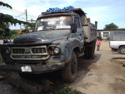 ขาย ISUZU หัวยาว ดั้มพ์ 6 ตัน เครื่อง JCM 165 HP