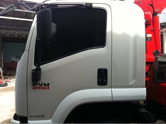 ISUZU DAGA 10 ล้อ FVM 240 แรง EURO 3 พร้อมเครนยูนิค 5 ตัน