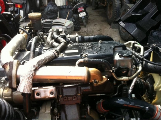 ISUZU DAGA 10 ล้อ FVM 240 แรง EURO 3 พร้อมเครนยูนิค 5 ตัน