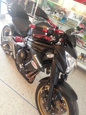 Kawasaki er6n 2013 ABS.รถวิ่ง 3,xxx จดทะเบียน ปลายเดือนกรกฎาคม แต่งสวยรถใหม่ม๊าก