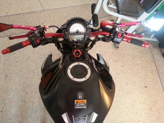 Kawasaki er6n 2013 ABS.รถวิ่ง 3,xxx จดทะเบียน ปลายเดือนกรกฎาคม แต่งสวยรถใหม่ม๊าก