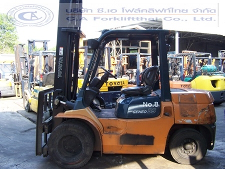 ขาย รถโฟล์คลิฟท์ TOYOTA รุ่น 7-FD35