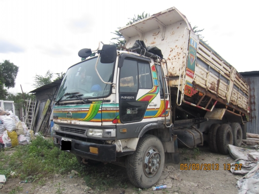 HINO FM227 เครื่อง EM100 220 แรงม้า ดั้ม 2 เพลา ช่วงล่างสวย
