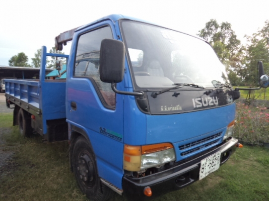 ขายรถ6ล้ออีซูซุNPRพร้อมเครน2.5เครื่อง135แรงเทอโบว์