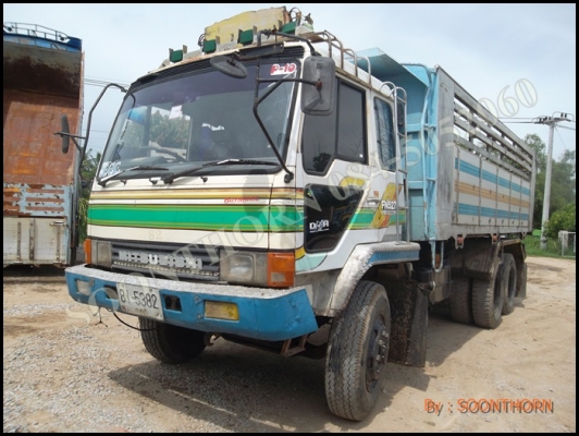 ขายด่วน รถบรรทุก 10 ล้อ ดั้ม MITSUBISHI FUSO 527M-TD3456 195 แรง สภาพเดิมๆมือเดียว ออกห้าง  พร้อมใช้งาน ราคาสุดคุ้ม