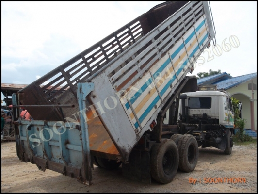 ขายด่วน รถบรรทุก 10 ล้อ ดั้ม MITSUBISHI FUSO 527M-TD3456 195 แรง สภาพเดิมๆมือเดียว ออกห้าง  พร้อมใช้งาน ราคาสุดคุ้ม