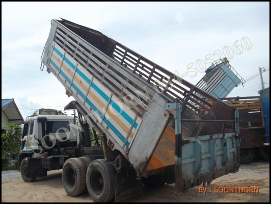 ขายด่วน รถบรรทุก 10 ล้อ ดั้ม MITSUBISHI FUSO 527M-TD3456 195 แรง สภาพเดิมๆมือเดียว ออกห้าง  พร้อมใช้งาน ราคาสุดคุ้ม