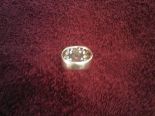 แหวนเพชรแท้ เพชร 18 เม็ด ตัวเรือนทองแท้ สั่งทำมาหลายตัง