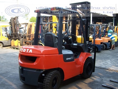 ขาย รถ โฟล์คลิฟท์ TOYOTA รุ่น 7-FD30