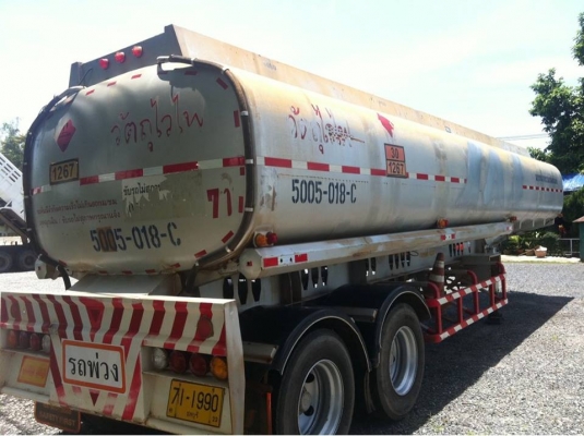 หางแท้งค์น้ำมัน 2 เพลา 30,000 ลิตร