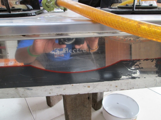 เตาแก็ส 2 หัว  ใช้น้อยมาก  แบบหัวเร่ง  แสตนเลสแท้  ตามรูป