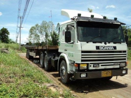 10 ล้อหัวลาก สแกนเนีย รุ่น 113M  320 แรง