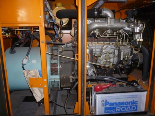 ขายด่วนเครื่องปั่นไฟ ขนาด45 Kva  นำเข้าจากญี่ปุ่น