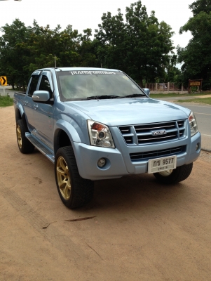 ขายรถกระบะ ISUZU D-MAX HILANDER 2.5 4 ประตู สีฟ้า ปี 2007