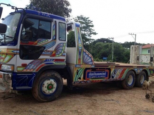 รถฮีโน่ 10 ล้อ เปอร์เฟีย ท้ายลาด  210 แรงม้า ( รถประกอบ )  สนใจติดต่อ 081 - 6079515