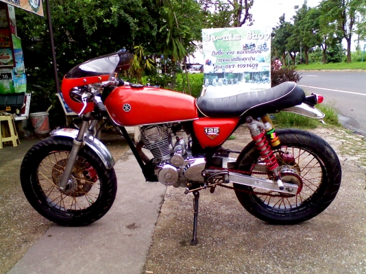หนุ่ม ปราจีน : ขาย JX110 คาเฟ่ เครื่อง Lifan200 สวยๆแรงๆครับ