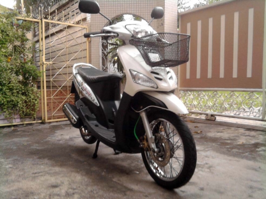 ขออนุญาติขาย YAMAHA MIO 115 cc. มือเดียว สีขาวมุก สภาพสวย