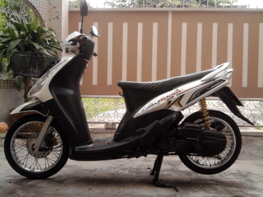 ขออนุญาติขาย YAMAHA MIO 115 cc. มือเดียว สีขาวมุก สภาพสวย