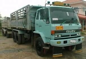 ISUZU ROCKY FXZ 240 HP 6SD1 ปี 40 นางฟ้าแท้ รถพ่วงแม่+ลูก แม่กระบะดั๊มพ์เหล็ก 12 ตันของสามิตรลอนเฉียง ลูก 3 เพลาดั๊มพ์ของอู่ ป.รุ่งเรืองขอนแก่นสภาพสวย เครื่องแน่นแรงดีไม่มีเยิ้ม ภายในเก๋งคอนโซลสวยครบ แอร์เย็น พวงมาลัยเพาเวอร์ ระบบเบรคทริ๊ปฟี้ ช่วงล่างคัช