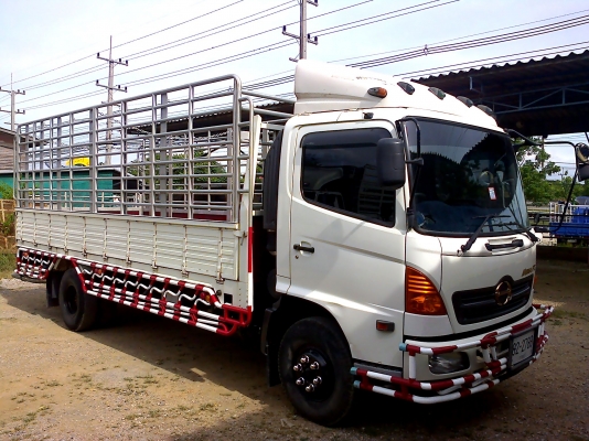 6 ล้อกลาง HINO *Euro.2* MEGA FC4J 150 แรงม้า+Turbo+Inter *ยาว 5.50 ม.* รถสวยเดิม+สวยจริง * รถห้างแท้ ๆ *