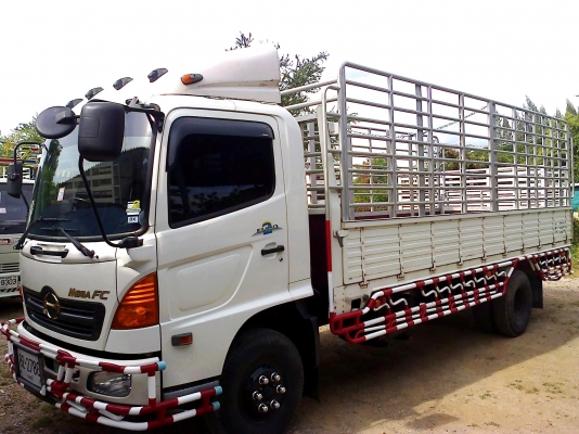6 ล้อกลาง HINO *Euro.2* MEGA FC4J 150 แรงม้า+Turbo+Inter *ยาว 5.50 ม.* รถสวยเดิม+สวยจริง * รถห้างแท้ ๆ *