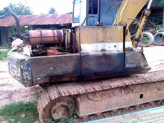 PC120-3 ช่วงล่างได้ เครื่องได้ ปั้มได้ บอดี้เดิม ไม่ค่อยสวย....