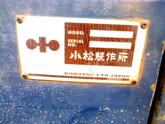 PC120-3 ช่วงล่างได้ เครื่องได้ ปั้มได้ บอดี้เดิม ไม่ค่อยสวย....