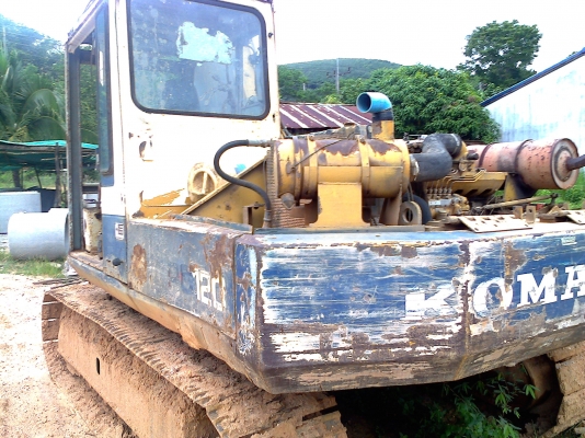 PC120-3 ช่วงล่างได้ เครื่องได้ ปั้มได้ บอดี้เดิม ไม่ค่อยสวย....