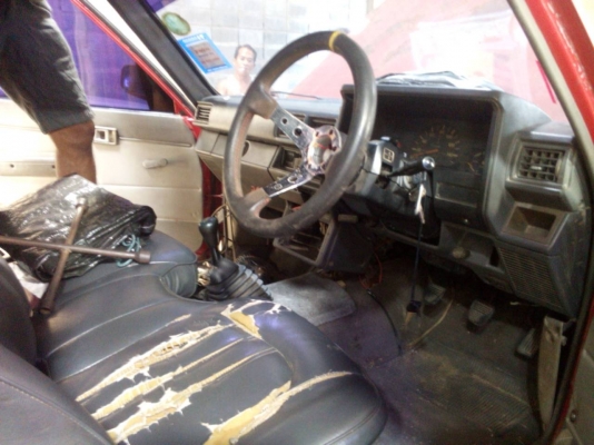 ฮีโร่ยกสูงแล้วสีไม่สวยแตเครื่องดี