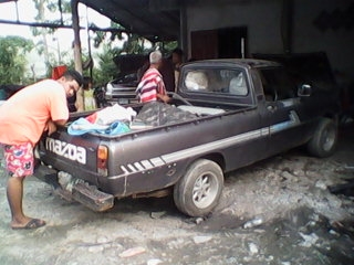 ขายมาสด้าน้อยล้อล้นๆติดแก๊สแล้วภาษีเต็มโอนได้39000บาทขวัญใจชาวตลาดนัด