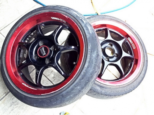 ล้อ max  Enkei  Japan 15x 6.5  off 32   4รู 100