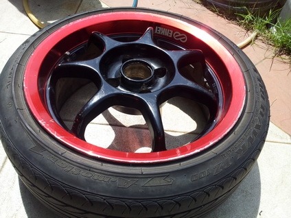 ล้อ max  Enkei  Japan 15x 6.5  off 32   4รู 100