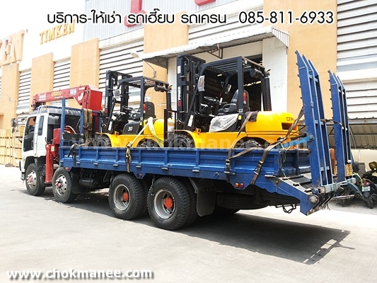 รถบรรทุกติดเครนรับจ้าง รถบรรทุกติดเครนให้เช่า ราคาถูก