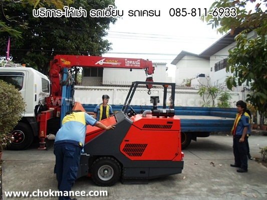 รถบรรทุกติดเครนรับจ้าง รถบรรทุกติดเครนให้เช่า ราคาถูก