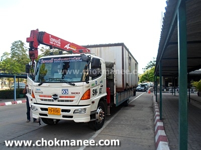 รถบรรทุกติดเครนรับจ้าง รถบรรทุกติดเครนให้เช่า ราคาถูก