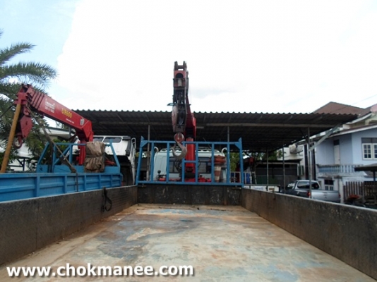 ขายรถบรรทุกติดเครน 4.5 ตัน 4 ท่อน ขายรถบรรทุกติดเครน 4.5 ตัน 4 ท่อน