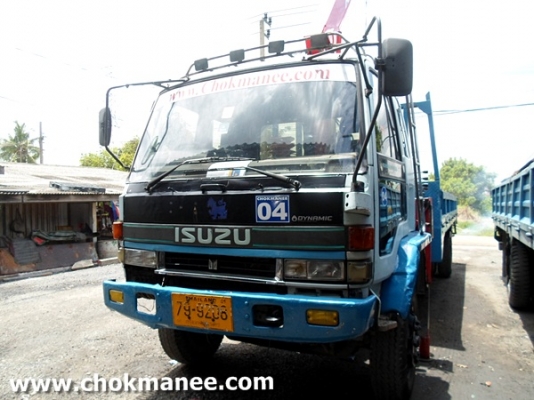 ขายรถบรรทุกติดเครน 4.5 ตัน 4 ท่อน ขายรถบรรทุกติดเครน 4.5 ตัน 4 ท่อน