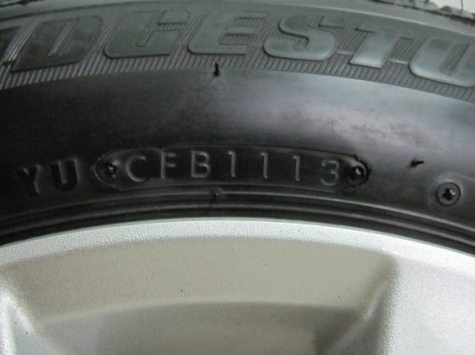 ขายล้อแม็ก Honda City ขอบ 15 พร้อมยาง Bridgestone ปี 13
