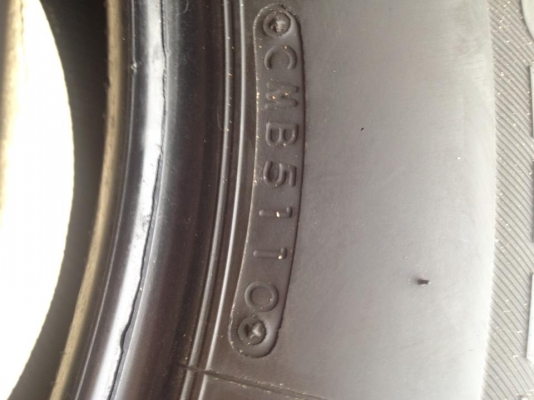 ขายยางBRIDGESTONE DULLER 265-60-18 ปี  ดอกหนา1ชุด