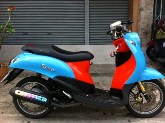 yamaha fino ปี51 เครื่องดี ภาษีเต็ม
