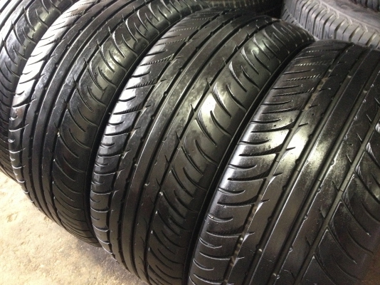 มือ2 !! TE37 ขอบ16" 4รู100กว้าง7ออฟ35 พร้อมยาง KUMHOปี12