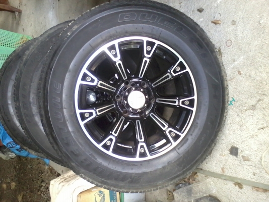 LANSO ขอบ17*9 พร้อมยาง 265/65/R17 ขาย13500