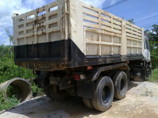 รถบรรทุกสิบล้อ ดัมพ์ Mitsubishi ไอ้หลง FUSO (FN527MA) เครื่อง 190 แรงม้า (6D16) 2 เพลา. 10 Speed ซัซซี่สวย ยางดี 850,000 รถบรรทุกสิบล้อ ดัมพ์ Mitsubishi ไอ้หลง FUSO (FN527MA) เครื่อง 190 แรงม้า (6D16) 2 เพลา. 10 Speed ซัซซี่สวย ยางดี 850,000