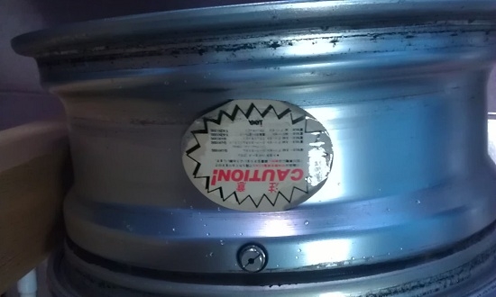 ขายแม็ก japna แท้ 16/114 กว้าง7ครึ่ง